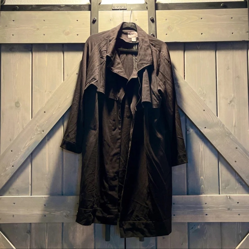 H&M Black Trench Coat